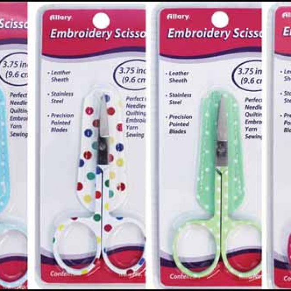 Pink Cotton Candy 3¼” Embroidery Scissors – Stitch 'N Frame